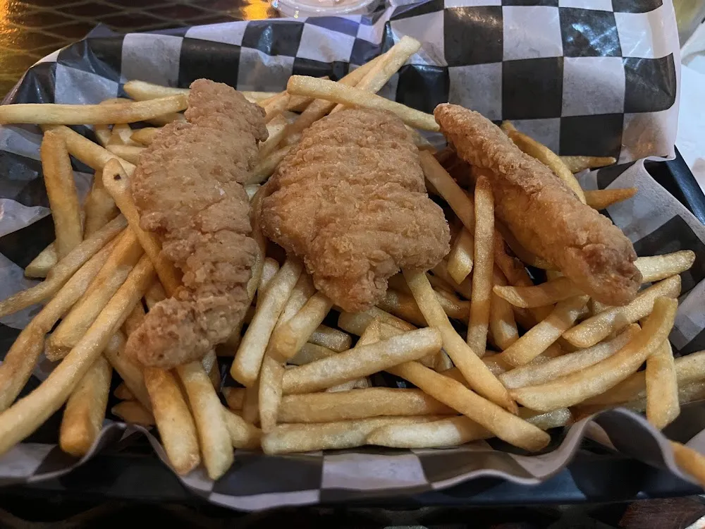Chicken Tenders and French Fries